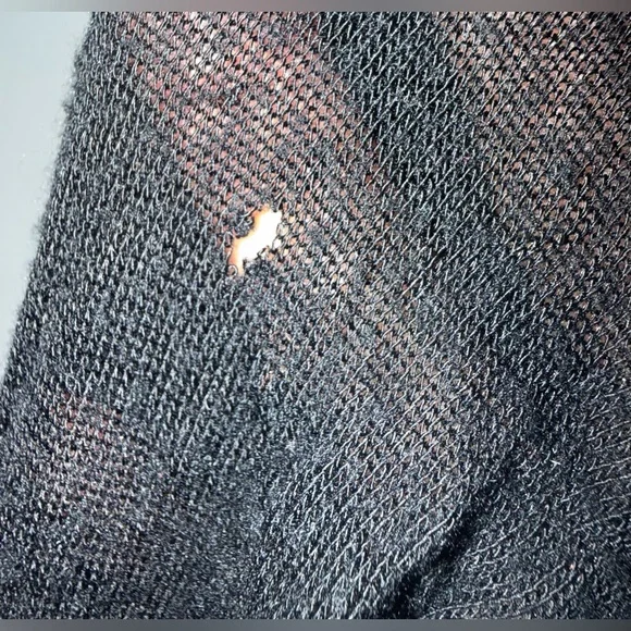 Free People Black Floral Lace Cardigan - Picture 7 of 8